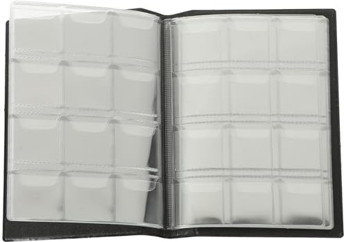 TOBBOMEY 120-pocket Collection Album Book and Blue Storage Organizer for Collectors Empty Holder Folder Suitable for Display and Preservation