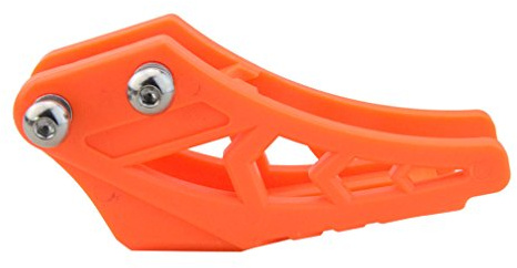 GOOFIT Kettenführung 420# 428# Kettenschutz Fit CRF 250 R EXC CRF YZF KXF Ersatz für BSE Bosuer Dirtbike Pitbike Orange