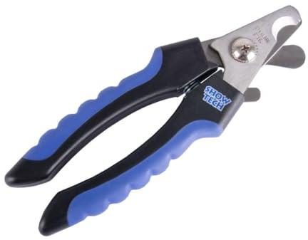 Show Tech Comfort Nail Cutter, Professional Dog Nail Clipper, Nail Trimmer for Dogs and Cats, Claw Care for Dogs, Pet Supplies, Grooming Clippers for Pets, Large
