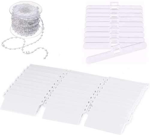 First Blinds Reparatur-Set für vertikale Jalousien, 89 mm, untere Ketten-Reparatur-Set (20)