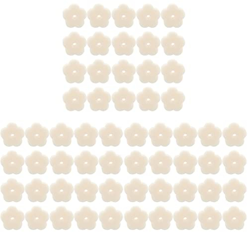 Cabilock 60pcs Swimming Pool Vacuum Bathtub Filtering Sponge Eco Sponge Creative Flower Design for Cleaning