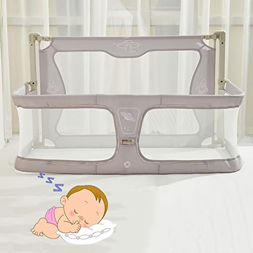 3 En 1cuna bebe,120x50cm,Cuna colecho,cuna de viaje,minicuna colecho,moises para bebe,cuna plegable,parque cuna,next To Me,cama cuna convertible,corral cunabebe,portátil,Paneles de Malla,plegado fácil