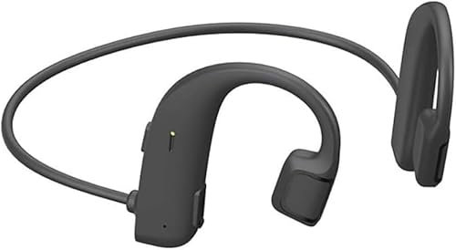 LEONYS Oreillette Bluetooth sans Fil Sport Oreille Suspendue Oreillette Intelligente Pas dans l'oreille Concept de Conduction osseuse Oreillette Bluetooth à Conduction osseuse