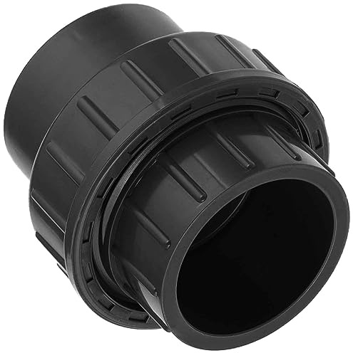 MegaHaustechnik Klebefitting aus Kunststoff PVC, Verschraubung, 32mm | Für Rohr-Außendurchmesser 32mm, zum Verkleben, Trinkwasser geeignet, Druck 16 Bar