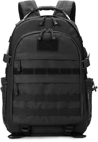 HUNTVP Military Tactical Backpack 40L Large Army 3 Day Assault Pack Molle Bag Backpacks WR Hunting Rucksack Assault Pack