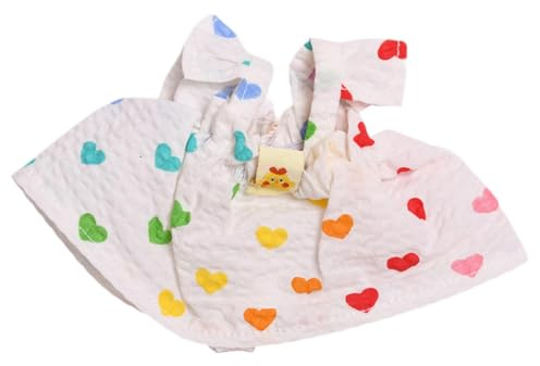 20cm Plüsch Puppe Kleidung Liebe Herz Puppe Kleid Gefüllte Ente Kleidung Puppe Kleidung Set, Küken
