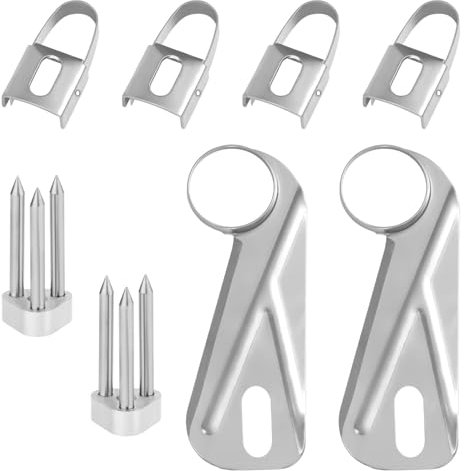 Gosknor 8pcs Apple Peeler Replacement Accessories, Fruit Peeler Machine Replacement Blade Apple Peeling Corer Blades Apple Cutter Apple Peeler Parts Universal Replacement Blades for Apple Potato
