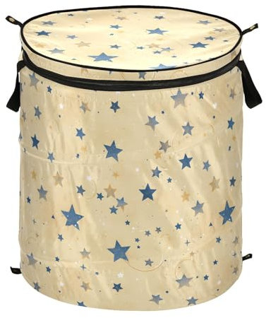 Carino Cartoon Rainbows cesto portabiancheria pieghevole e impermeabile in tessuto resistente contenitori con manico robusto bidoni essenziali poco per negozio di stoffa giocattolo bulto para ropa