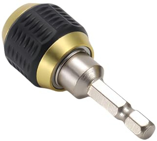 Verazquy Universal Magnet Bit Holder - Impact Ready Quick Release Magnetic Bit Holder for Impact Drivers Drills Locking Hex Shank Drill