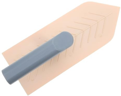 LIFKOME Spatola per Intonaco in Plastica per Finitura Piana Pareti e Pavimenti Livellamento Preciso e Adattabile Spessori Vari Strumento Professionale per Muratori e Te Facile da Pulire