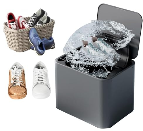 Mini lavatrice portatile per scarpe, lavatrice portatile per scarpe, pulizia avvolgente a 360°, lavatrici portatili per appartamenti, camper e dormitori