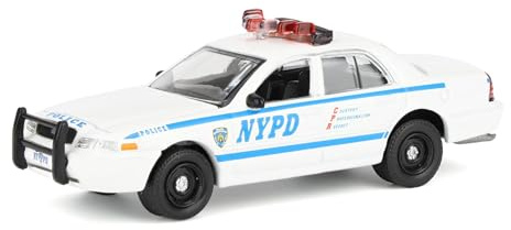 Ford Crown Victoria Police Interceptor, white, NYPD - New York Police Department, 2011, Model Car