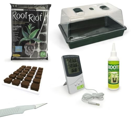 NEPTUNE HYDROPONICS Kit 24 boutures ou semis