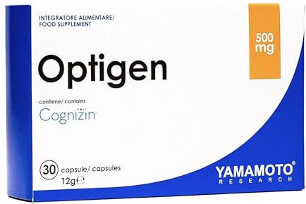 Yamamoto® Research Optigen® 30 capsules. Optigen® est un complément alimentaire cognizin® citicoline.