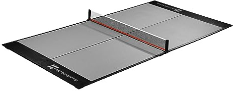 MD Sports 4-Piece Table Tennis Tabletop, Gray & Black (Midsize Conversion Top), 84'' (TT409Y19003)