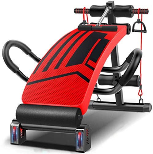 YHRJ Sit Up Bank Bauchtrainer Bank Verstellbares Rückenbrett Home Multifunktionale Hantelbank Männer Und Frauen Trainieren Zusätzliche Bauchübungsbank, Können 250 Kg Laden,Faltlagerung