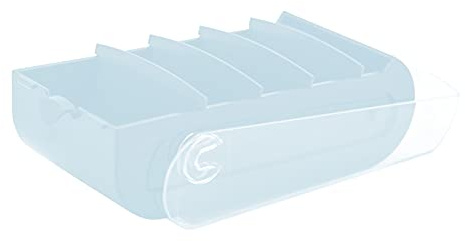 Exacompta 5349623D Lernkartei Bunnybox DIN A7 quer inklusive 100 Karteikarten. Karteikartenbox zum einfachen Vokabeln lernen dank 5-Fächer-Lernsystem für 600 Karteikarten 1 Stück Zufallsfarbe