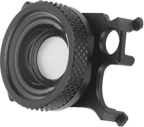 Objectif grand angle, objectif fisheye 180° détachable en alliage d'aluminium verre optique anti-secousses portable pour Air 2