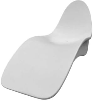 Sined Venere Chaiselongue Aus Fiberglas Anatomisch Geformt Weiß