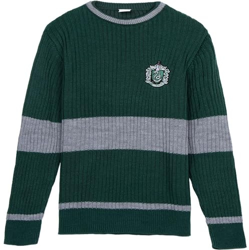 CERDÁ LIFE'S LITTLE MOMENTS - Jersey de Punto de Hombre y Mujer de Harry Potter con Cuello Redondo y Manga Larga Estilo Tricot - Licencia Oficial Warner Bros