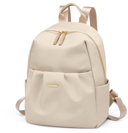 GOLF QUALITY Zaino Donna Antifurto,Borsa Donna Elegante 2 in 1, Borsa Tracolla Zainetto Borse a Mano, Zaini Lavoro Zainetti per Viaggio, Borse a Tracolla Causal Daypack per Scuola Viaggio Albicocca
