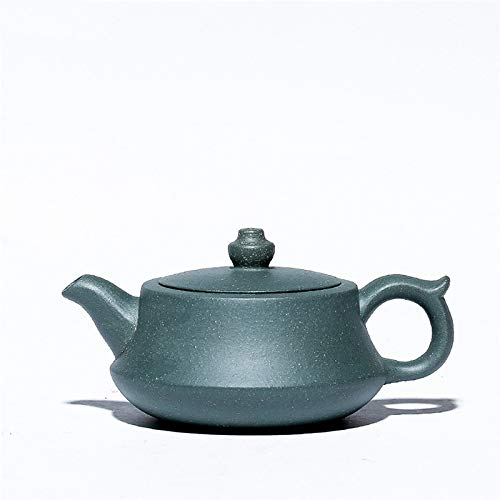 QXSJEDYCH LIANXIAO-Tetera de Arena púrpura de Experiencia, Juego de té de Barro Verde de Mina Original Hecho a Mano, Regalo de Grado púrpura, diseño de Moda de 190ml