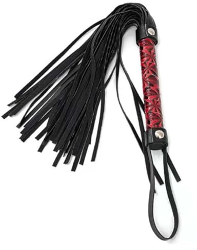 Leder Reitgerte, Schwarze Pferdepeitsche, Gerte für Pferde Reitgerte für Pferd das tägliche Training, Pferd Springen Rennen,Schneebesen aus Leder mit Fransen,peitsche