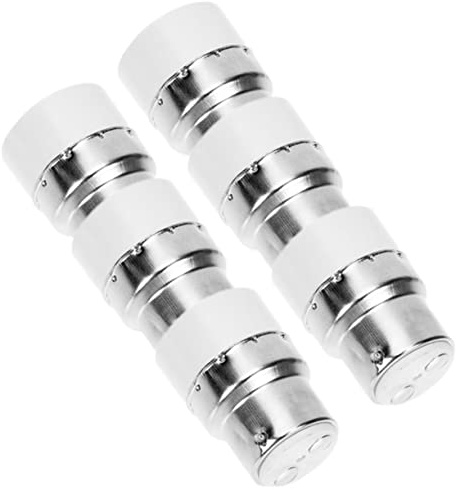Uonlytech Adaptateur de Douille E14 en Laiton Durable et Résistant la Chaleur, Convertisseur de Prise pour Ampoule pour Bureau et Exposition, Lot de 6 Pièces
