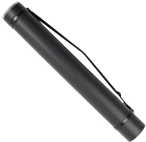 Genérico Tubo para Almacenar Pósteres - Tubo Portarollo | Funda De Transporte con Correa Protección Antigolpes Impermeable