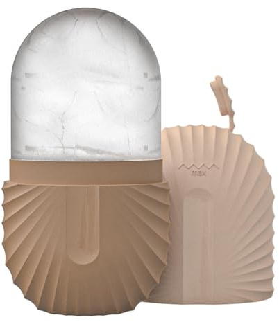 Ice Roller | Reutilizable Masaje Con Hielo | Molde De Hielo Para La Cara | Rodillo De Silicona Para El Cuidado De La Piel, Rodillos Faciales De Belleza, Iluminan La Piel