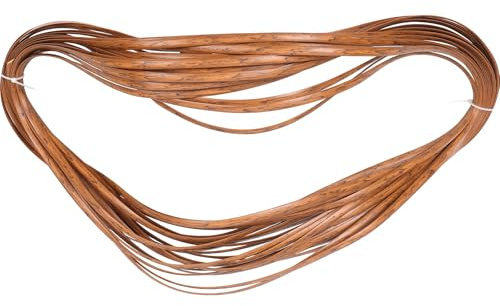 COHEALI Kunststoffrattan Flechtmaterial Rolle für Selbstgemacht Projekte und Blumenkorb Herstellung Bastelbedarf für Möbel und Outdoor Anwendungen
