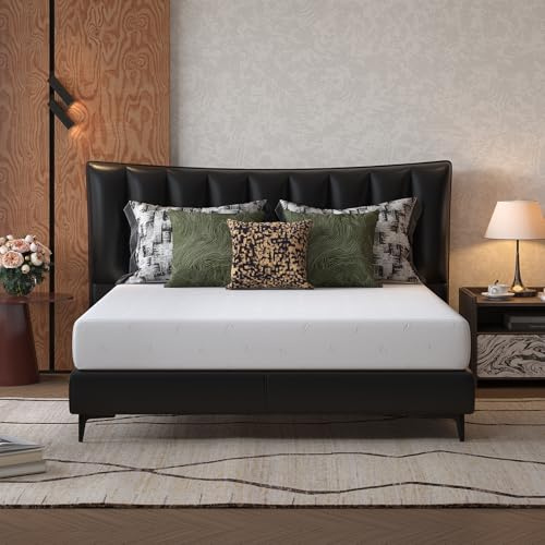Novilla Materasso 160x190, Materasso Matrimoniale, Altezza 20 cm, Gel Memory Foam, Schiuma Traspirante in Fibra di Bambù, Sostegno Perfetto, Rispettoso Della Pelle, Mediamente Solido