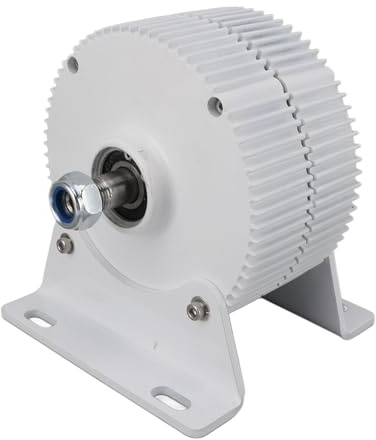 Pwshymi Generatore a Magneti Permanenti Trifase Alternatore a Turbina Eolica Ad Alta affidabilità per Uso Verticale e Orizzontale 24V (400 W)