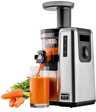 Hurom HZ Slow Juicer, Silver, Stainless Steel, Rose Gold