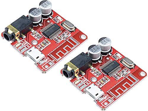 2pcs Bluetooth 4.1 MP3 Audio Receiver Lossless Decoder Wireless Stereo Module