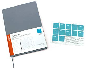 Livescribe Planificador semanal 2020, compatible con Aegir y Livescribe 3 Smartpen
