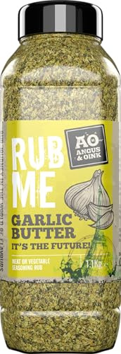 Angus & Oink | Garlic Butter Seasoning | Rich & Indulgent Flavour for Chicken, Fries & Roast Potatoes | 1.1kg