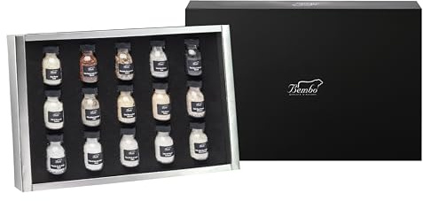 Bembo Set Regalo 15 Sali del Mondo – Collezione Degustazione | 15 sali da vedere, toccare e assaggiare: un viaggio sensoriale tra sapori del mondo. Made in Italy.