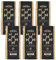 Caffè Nero - Classico Whole Roasted Coffee Beans (6 x 200g Bulk Pack, Classico Beans)