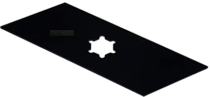Lame de scarificateur 17 x 16,6 cm compatible avec Rasant 40VE 40VB / 00185732/110.000.067
