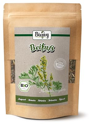 Biojoy Armoise BIO (100 g), séchée et coupée, pour Tisane et Infusion (Artemisia vulgaris)