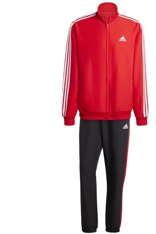 adidas Herren 3-Stripes Woven Track Suit, better scarlet, XL