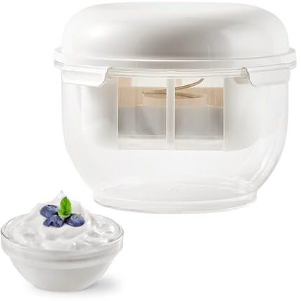 Aizuoni Joghurt-Molke-Separator, Joghurt-Sieb | Joghurt-Molke-Trennfilter Mit Feinem Netz,Joghurt Molke Separator Frischkäsebereiter Yogurt Strainer Macht Dicken Cremigen Griechischen Joghurt