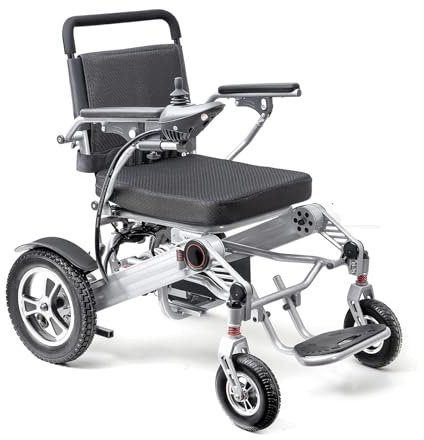 Silla de Ruedas Móvil Desplazamiento Silla de Ruedas Eléctrica, Control por Joystick Actividades aptas para personas con movilidad reducida