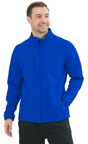 MISEMIYA - Professionell softshell vinterjacka för män softshell arbetsjacka. Ref: 6432, kungsblå, 3XL