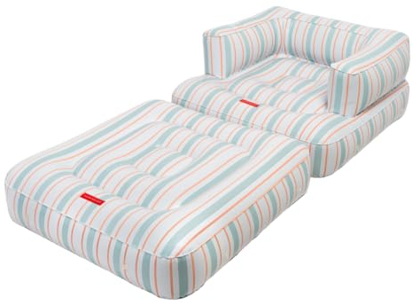 Flamingueo Materassino Mare - Gonfiabile Piscina, Materassino Gonfiabile, Poltrona Gonfiabile Piscina, Amaca Gonfiabile Galleggiante (45 x 180 x 90cm)