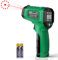 Thermometre Infrarouge,SQECH Thermometre Laser -50℃~ 600℃(-58℉~ 1112℉), avec Émissivité Réglable et Rétroéclairage Couleur, pour Cuisson, Four à Pizza, Barbecue, Réfrigérateur, Industrie (Vert)