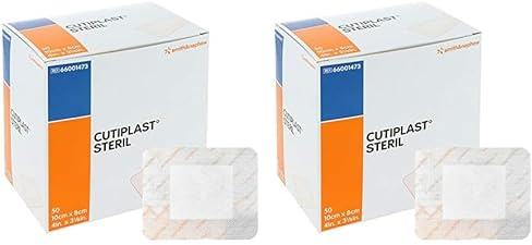 CUTIPLAST steriler Wundverband 10cmx8cm, 50 St (Packung mit 2)