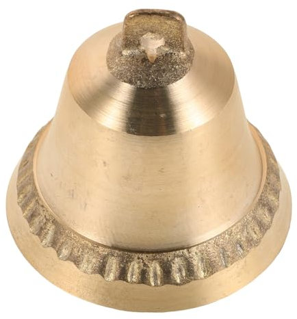 Milisten Vento Retrò Campanello Ciondolo Piccolo Shui Feng Forniture Artigianato Campana Tintinnio Cane Vintage Collare Portachiavi