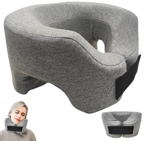 DAJASD Massage-Gesichtswiegenkissen, Massagekissen Kopf Loch, Massag Kopfstütze für Bett, U-förmiges Massage Gesichtskissen, Lochkissen Gesichtskissen für Büros Massageliege Salons Spa